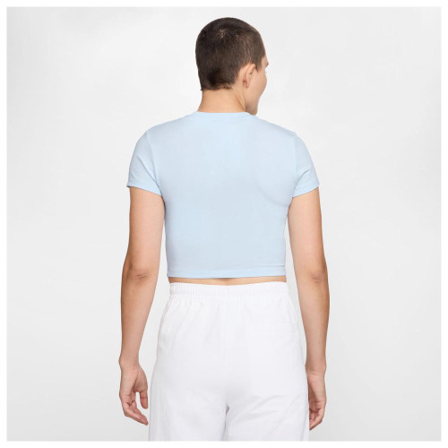 Nike Γυναικεία κοντομάνικη μπλούζα Sportswear Chill Knit Cropped T-Shirt